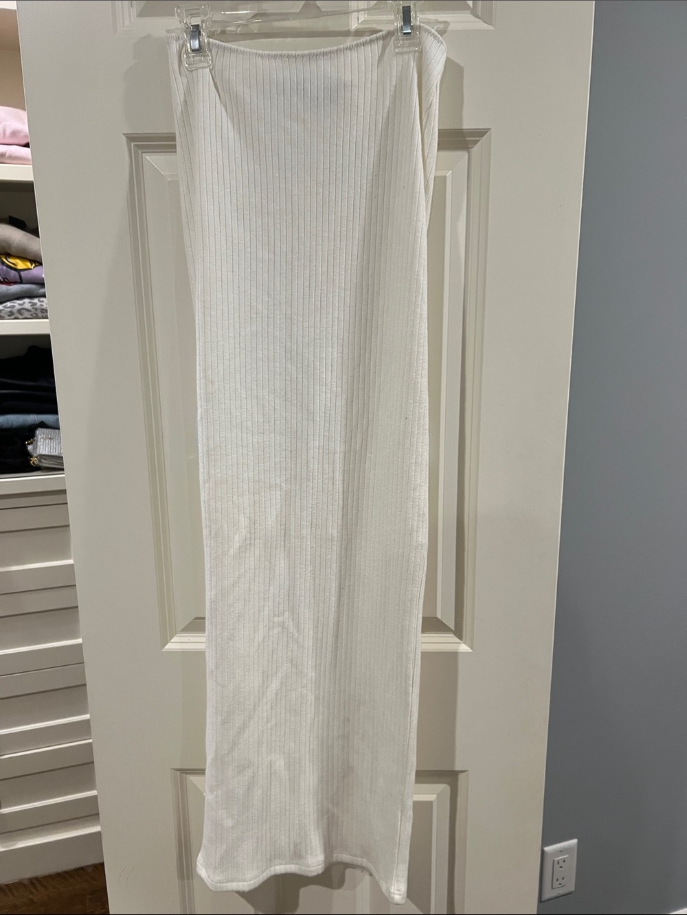 White fox white skirt